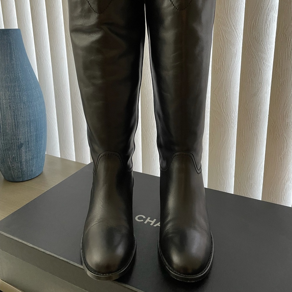 Chanel high boots 38.5